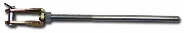 Auto City Classic - 3/8"-24 Universal Manual Brake Master Cylinder Push Rod and Clevis Yoke 38-24-CLV-ROD