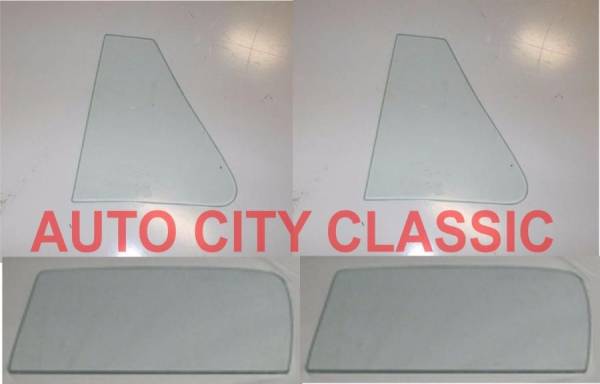 Auto City Classic - 1950-1954 Diamond Pickup Truck Side Glass Set 5054SSPU
