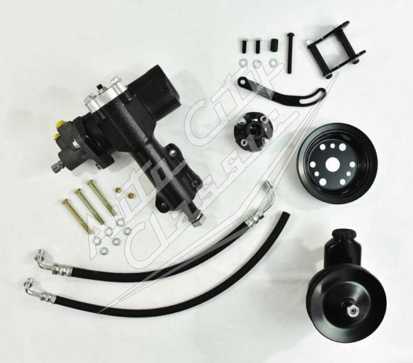 Auto City Classic - 1955-1957 Chevrolet Small Block 500 Series Power Steering Conversion Side Mount 5557PSC500-SM-B