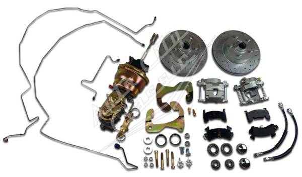 Auto City Classic - 1955-1957 Chevrolet Passenger Cars Complete Front Disc Brake Conversion 5557RRHNS