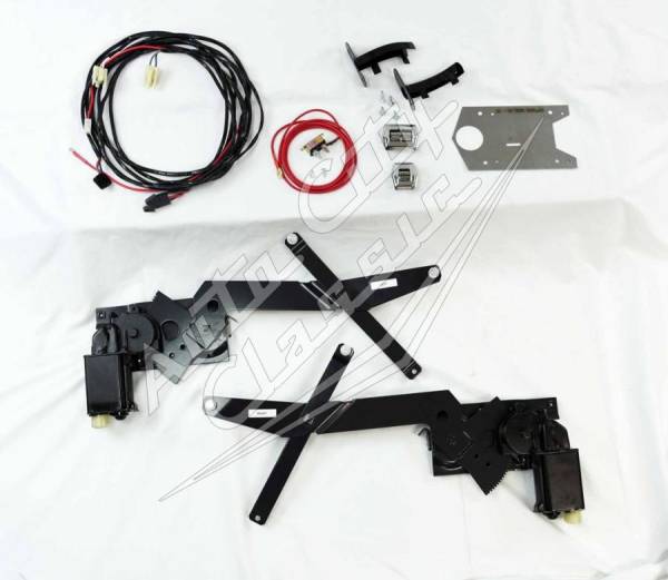 Auto City Classic - 1955-1957 Chevrolet / Pontiac 2 Door Wagon and Sedan Delivery Power Window Kit 5706