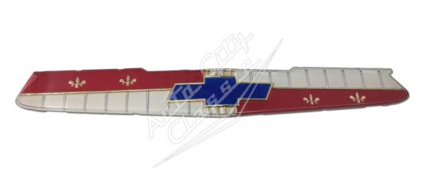 1958 Chevrolet 6 Cylinder Passenger Cars Hood Emblem Insert