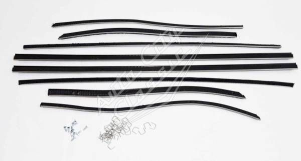Auto City Classic - 1958 Chevrolet / Pontiac Convertible Window Weatherstrip Fuzzy Kit