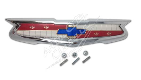 1958 Chevrolet 6 Cylinder Passenger Cars Trunk Emblem Assembly