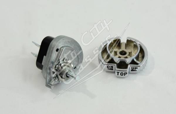 Auto City Classic - 1958-1960 Chevrolet Convertible Top Switch and Knob Set