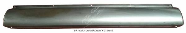 Auto City Classic - 1959 Chevrolet Rear Center Bumper Valance Pan 59-7001CR