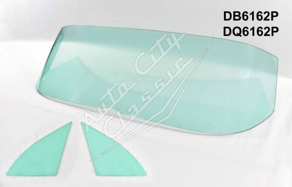 Auto City Classic - 1961-1962 Chevrolet Corvette Convertible with Removable Hardtop Plexi Window Set 6162P-SET