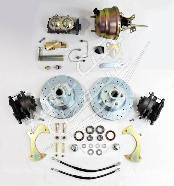 Auto City Classic - 1965-1968 Ford Galaxie Complete Front Disc Brake Conversion Kit