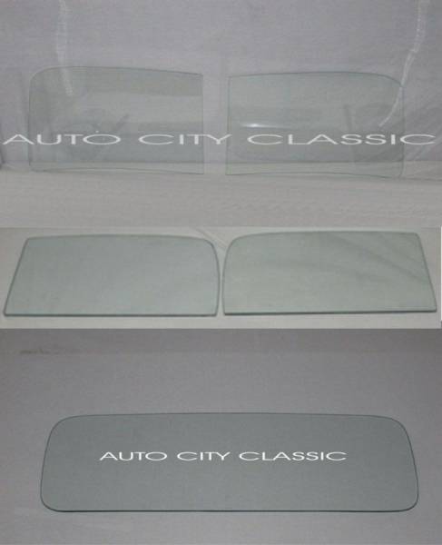 Auto City Classic - 1937 Ford Pickup Truck Complete Glass Package 2 Piece Windshield 971S2PCPKG