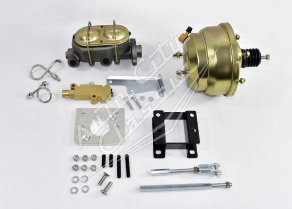 Auto City Classic - 1960-1966 Chevrolet C10 Pickup 8" Brake Booster and Master Cylinder BM-60-66-C10-PV