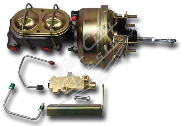 Auto City Classic - 1964-1966 Ford Mustang Auto Transmission 7" Brake Booster and Master Cylinder BM-64-66-MSTG-PV