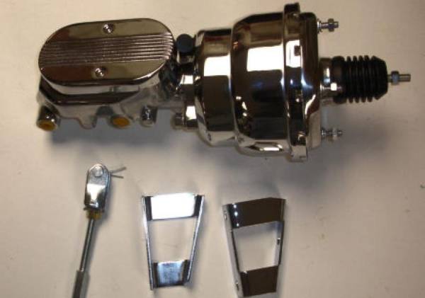 Auto City Classic - 1968-1972 Chevrolet Nova Chrome Brake Booster and Master Cylinder BM-68-72-Nova
