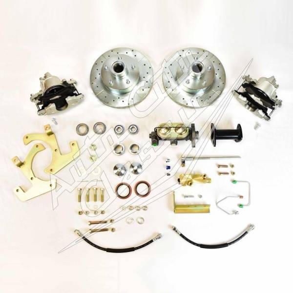 Auto City Classic - 1953-1957 Chevrolet Corvette Complete Front Disc Brake Conversion Kit BRK-VET-53-57