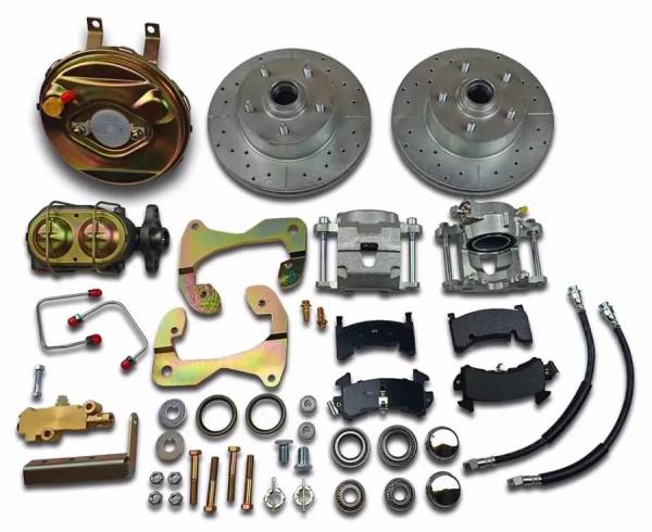 Auto City Classic - 1963-1964 Chevrolet Corvette Power Front Disc Brake Conversion Spindle Kit BRK-VET-63-64-SPIN