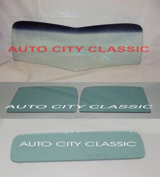 Auto City Classic - 1943-1946 Chevrolet Pickup Cab Complete Glass Package V-Bend Windshield CG-CVY-43-46-PU-VB