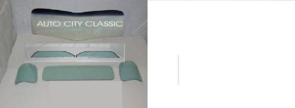 Auto City Classic - 1947-1950 Chevrolet and GMC Pickup Complete Glass Package with Assembled Doors CG-CVY-47-50-PU-SSA-VB