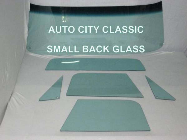 Auto City Classic - 1973-1979 Chevrolet / GMC Pickup Complete Glass Package Small Back Glass CG-CVY-73-79-PU-SM