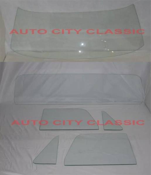 1961-1971 Dodge Pickup Complete Glass Package- Small Rear CG-D-61-71-PU-SM