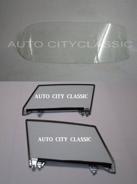 Auto City Classic - 1956-1962 Chevrolet Corvette Coupe Complete Glass Package with Assembled Door Glass CG-VET-56-62-SSA