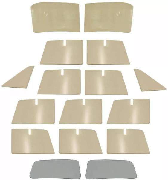Auto City Classic - 1951-1952 Chevrolet / GMC Suburban Panel Door Complete Glass Package CGCP-51-52-SUB