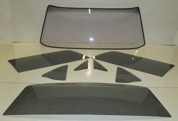 Auto City Classic - 1964-1966 Ford Mustang 2 Door Hardtop Complete Glass Package CGF-64-66-MSTG-HT