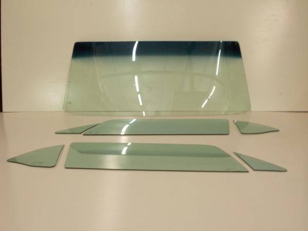 Auto City Classic - 1967-1968 Ford Mustang 2 Door Hardtop Complete Glass Package CGF-67-68-MSTG-HT