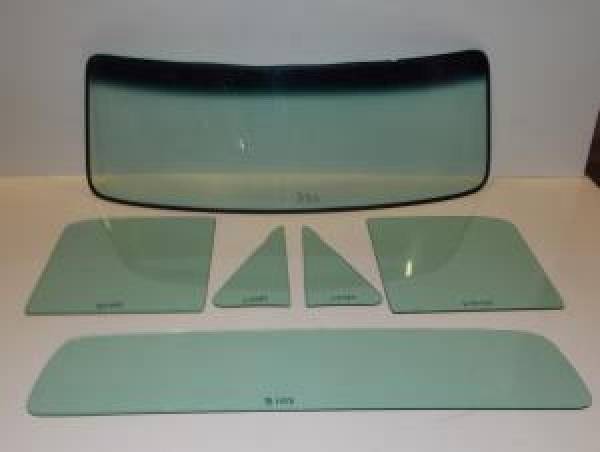 Auto City Classic - 1953-1955 Ford Pickup Closed Cab 81 Complete Glass Package CGFP-53-55-PU
