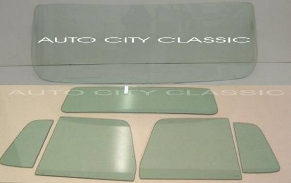 Auto City Classic - 1957-1960 Ford Cab Complete Glass Package Small Back Glass CGFP-57-60-PU-A