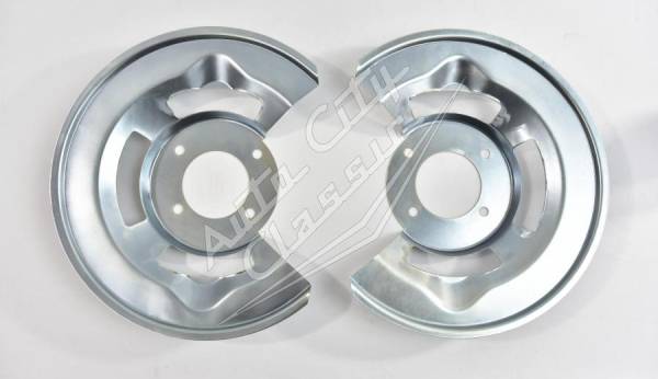 Auto City Classic - 1964-1967 Ford Mustang 4 Piston Disc Brake Dust Shields DS-MU-64-67