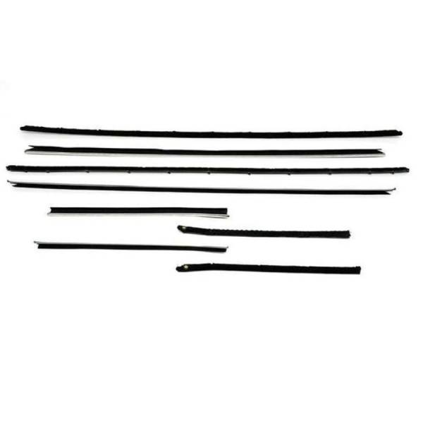 Auto City Classic - 1959-1960 GM 2 Door Hardtop Weatherstrip Fuzzy Kit RLG147A