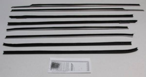 Auto City Classic - 1961 Chevrolet Impala 2 Door Bubbletop Weatherstrip Fuzzy Kit FZ612B-IMP