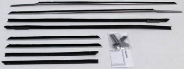 Auto City Classic - 1961-1962 Chevrolet Impala Convertible Weatherstrip Fuzzy Kit FZ6162CNV