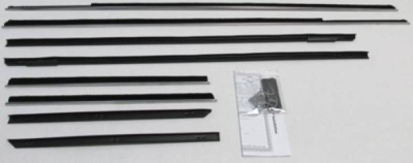 Auto City Classic - 1963-1964 Chevrolet Impala Convertible Weatherstrip Fuzzy Kit FZ6364CNV