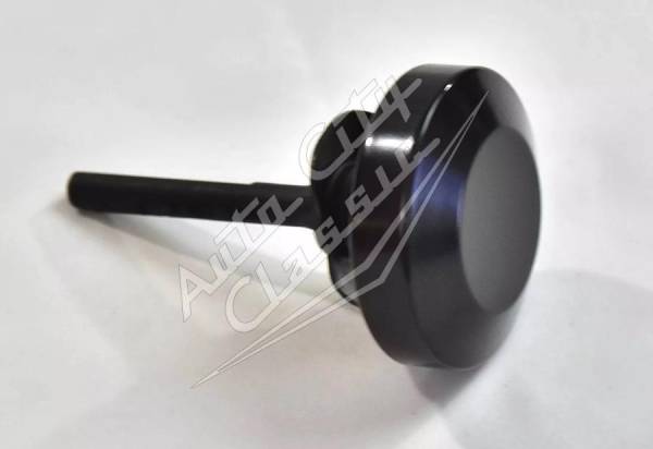 Auto City Classic - 1962-1999 GM Black Billet Power Steering Pump Dip Stick Cap 15431