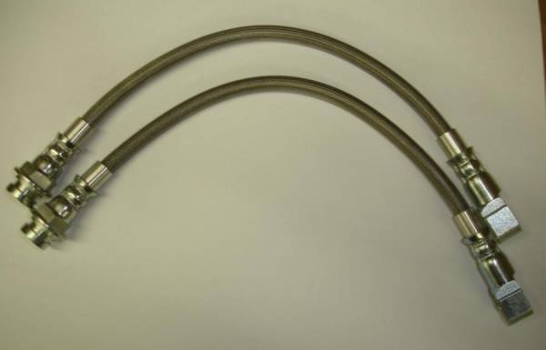Auto City Classic - 10 MM 18" Stainless Steel Braided Disc Brake Hoses HS-10MM-18-SS