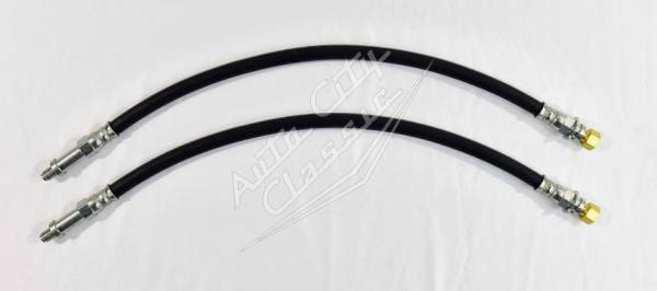 Auto City Classic - 1964-1966 Ford Mustang 4 Piston Rubber Flex Brake Hoses HS-MU-64-66