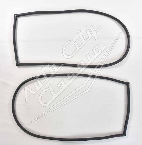 Auto City Classic - 1955-1957 Chevrolet 150 Series 2 Door Wagon Center Quarter Glass Gaskets Q4019G