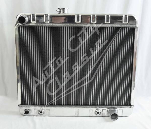Auto City Classic - 1966-1967 Pontiac GTO, Tempest, Lemans A/C Aluminum Radiator 17" Core  R6667GOT-17