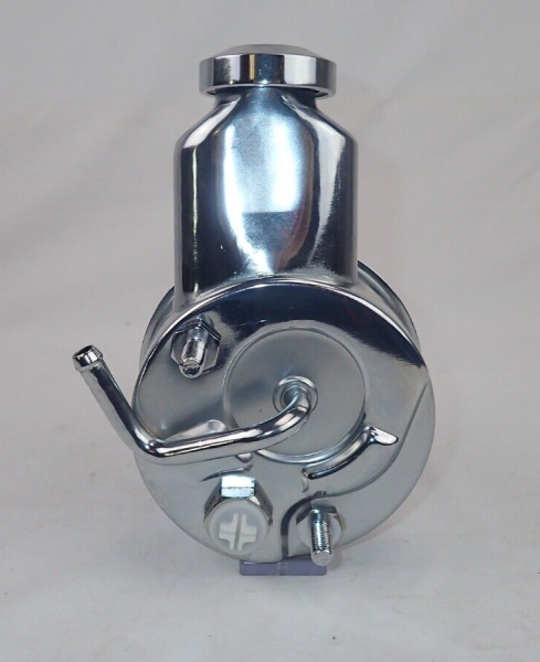 Auto City Classic - 1961-1966 Chevrolet Passenger Cars Chrome Power Steering Pump Assembly S9#10-C