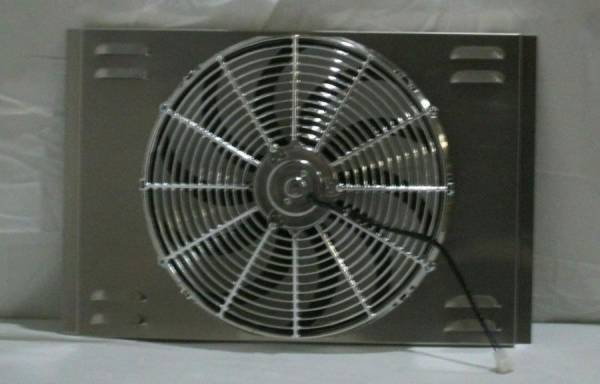 Auto City Classic - 25 1/8" x 16 1/2" Universal Radiator Shroud and Fan SH1428