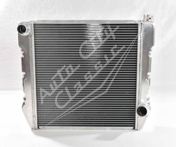 Auto City Classic - Universal Cross Flow GM Style Aluminum Radiator 22" x 19" SL-059D-MT
