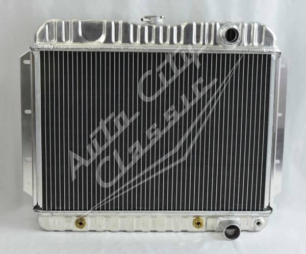 Auto City Classic - 1959-1963 Chevrolet Passenger Cars Manual or Factory Power Steering Aluminum Radiator SL-263-AT