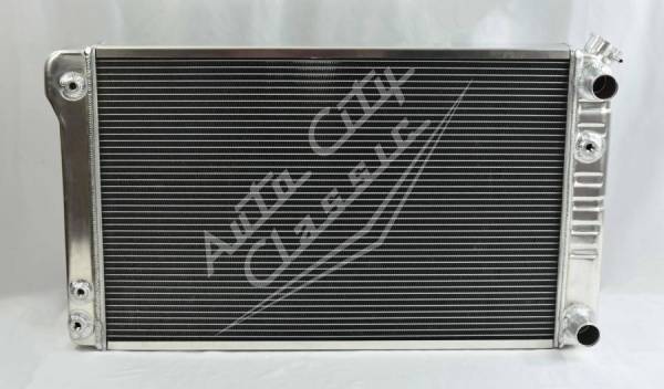 Auto City Classic - 1967-1972 Chevy/GMC Pickup and 1968-1972 GM A-Body Aluminum Radiator with LS Motor Swap SL-282A-AT