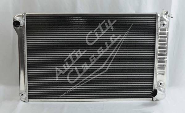 Auto City Classic - 1965-1967 Pontiac Full Size / 1977-1979 Chevrolet Corvette V8 Aluminum Radiator SL-282D-AT