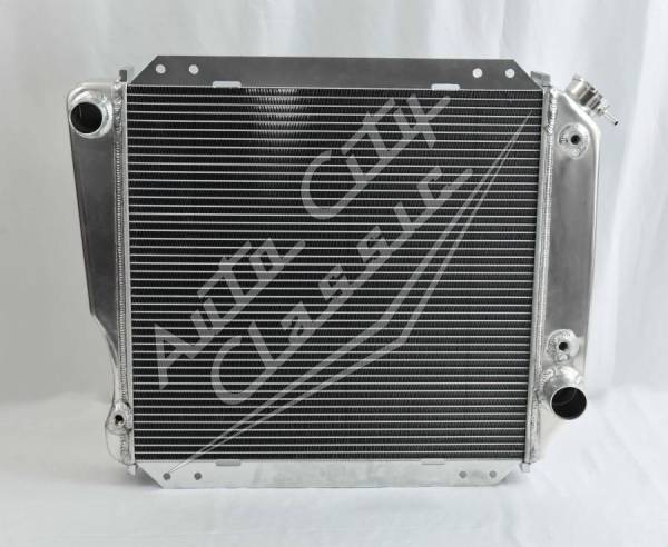 Auto City Classic - 1966-1977 Ford Bronco V8 Aluminum Radiator SL-346A-AT
