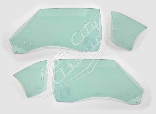 Auto City Classic - 1968-1969 Chevrolet Camaro / Pontiac Firebird 2 Door Hardtop Side Glass Set SS-68-69-CAM-HT