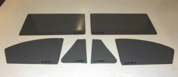 Auto City Classic - 1957 Buick / Oldsmobile 2 Door Sedan Side Glass Set SS-BO-57-2S