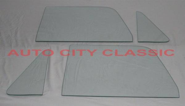 Auto City Classic - 1964-1966 Chevrolet / GMC Cab, Panel and Suburban 4 Piece Side Glass Set SS-CVY-64-66-PU