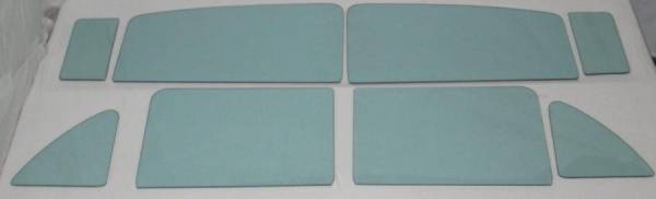 Auto City Classic - 1949-1951 Ford Fordor Side Glass Set with Flipper Vent SS-F-49-51-4H-FV