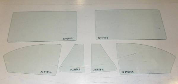 Auto City Classic - 1960-1961 Ford / 1960 Edsel 4 Door Sedan Side Glass Set SS-FE-60-61-4S